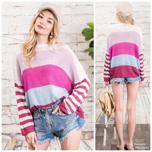 🥰 LAST ONE! Lightweight Boyfriend Sweater - Picture 4 of 4